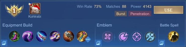 Build Paquito oleh Kohirabi pada meta oktober 2024