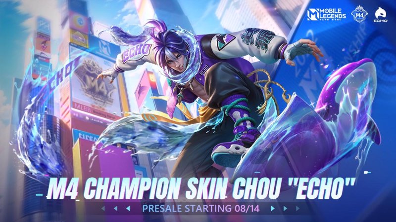 chou "echo" m4 champion skin 