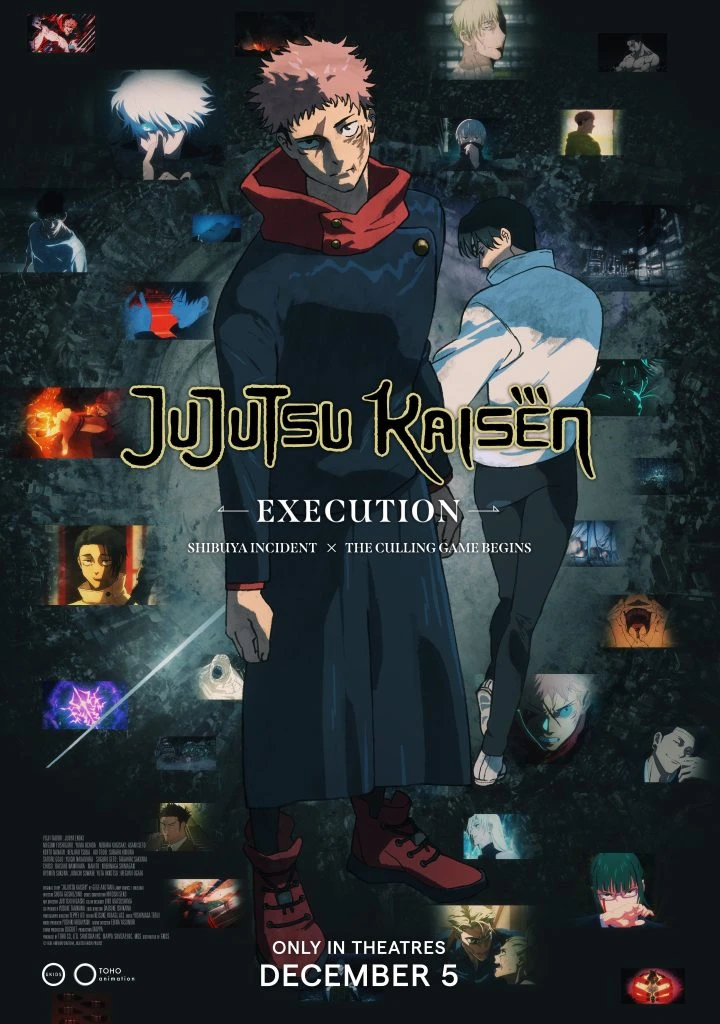 poster jujutsu kaisen execution, tayang november 2025